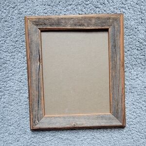 Texas Hoover Woodwork Rustic Orange/Brown 11" X 13" Frame